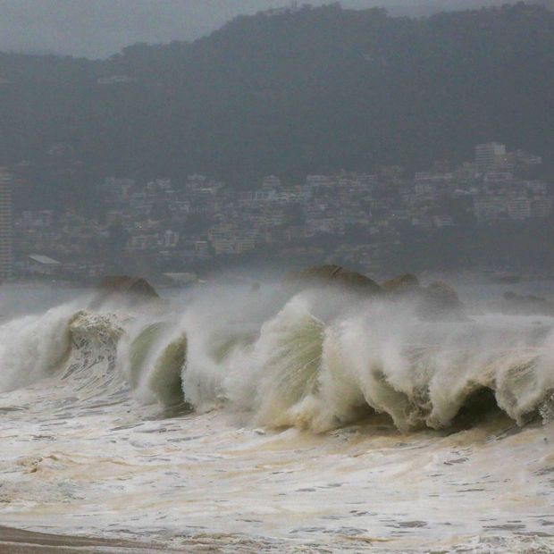 Marejadas en Guerrero por tormenta Boris en junio 2026. Foto: Cuartoscuro | Archivo