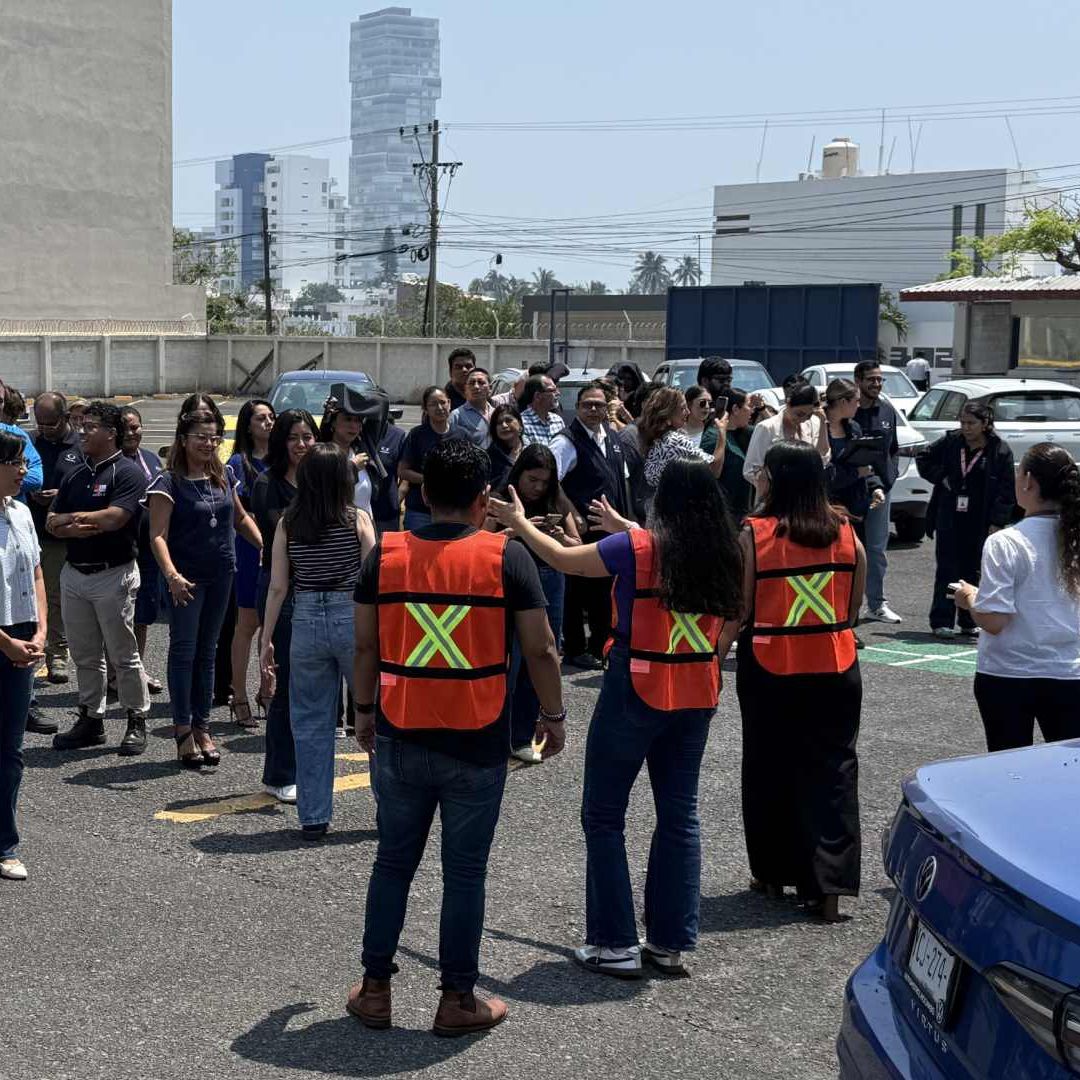 Simulacro nacional en Veracruz