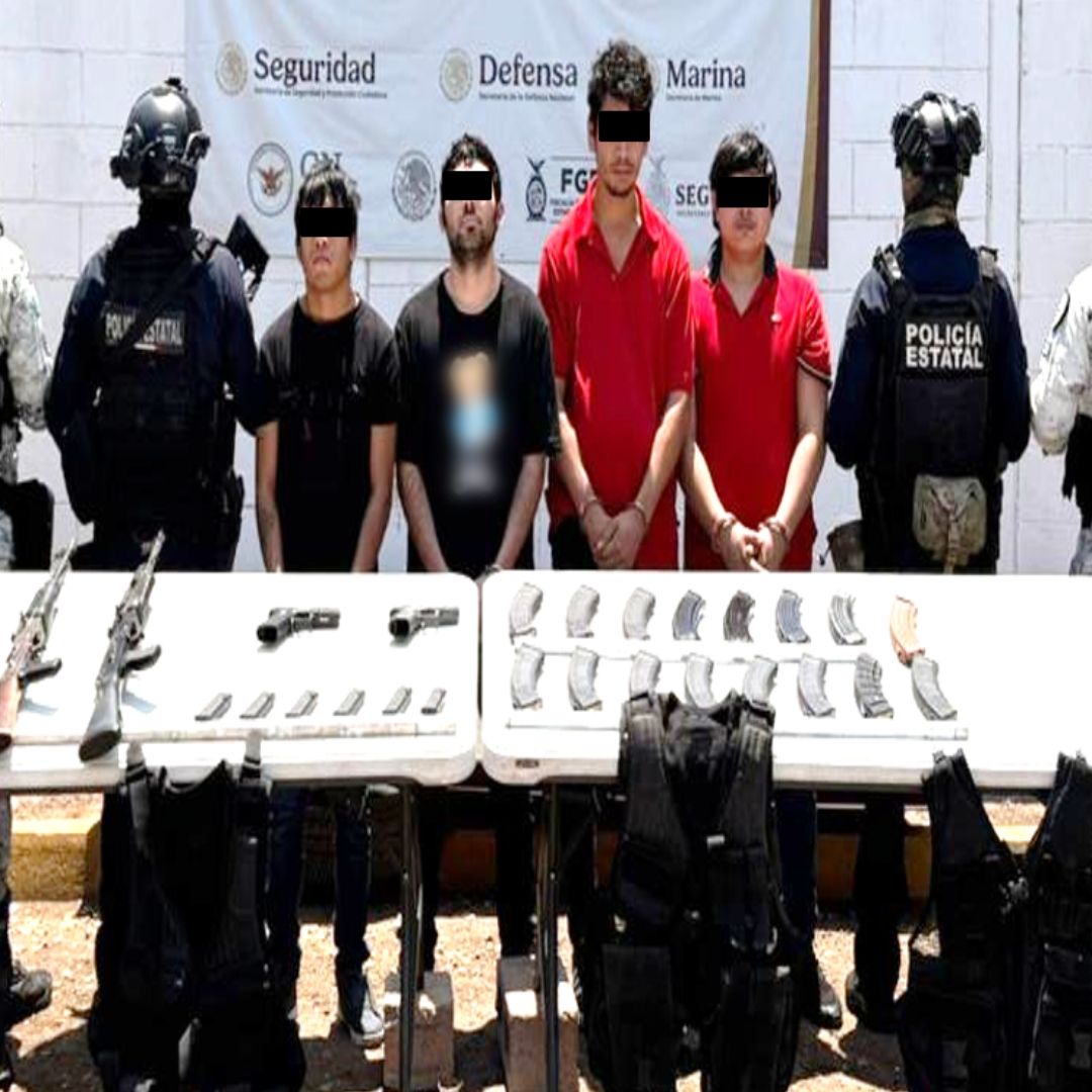 Tras los operativos se aseguró un arsenal y se detuvo a 10 personas