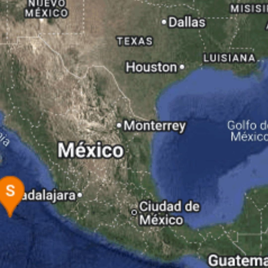 Se registra sismo en costas de Puerto Vallarta
