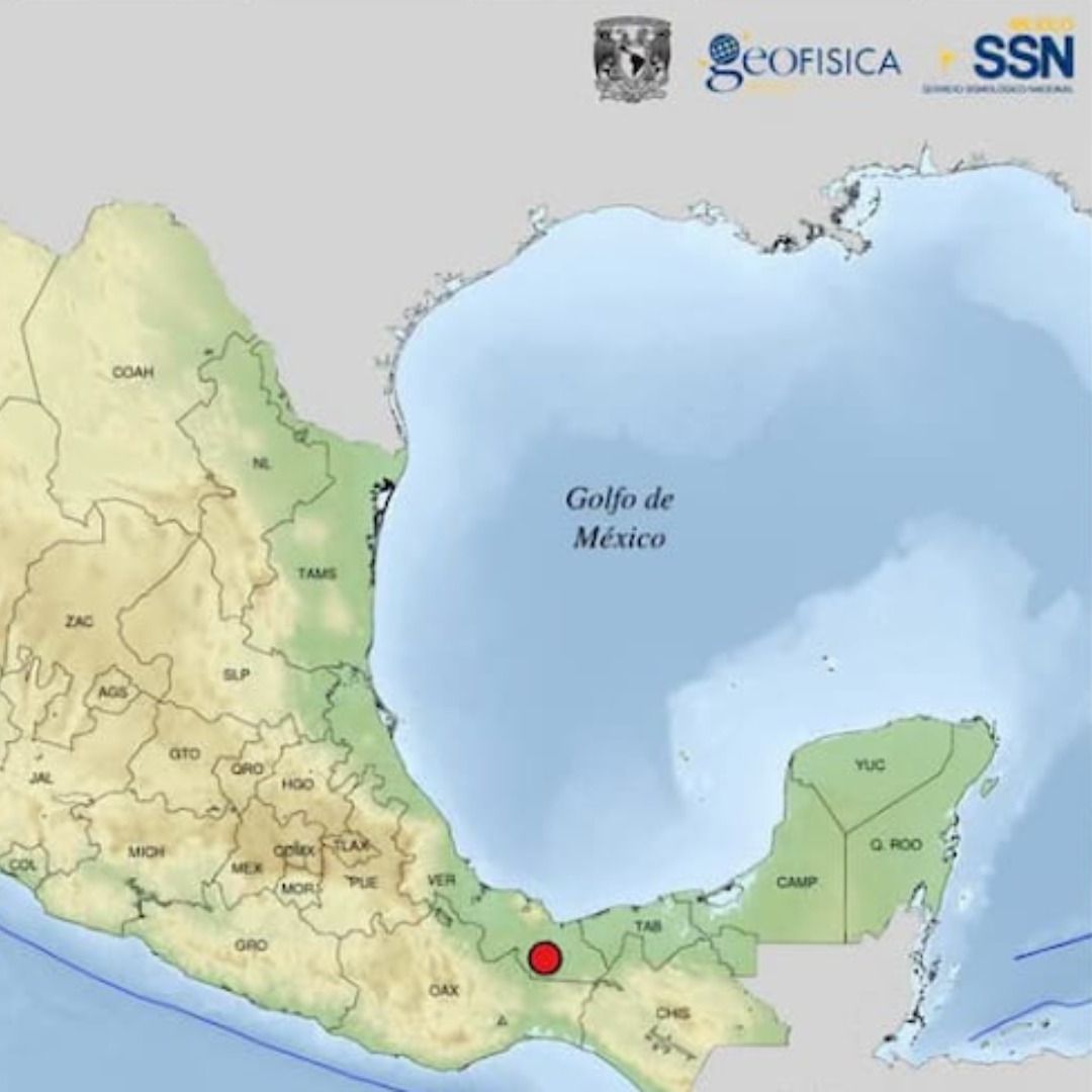 Sayula de Alemán registra sismo de 4.8 grados; reportan saldo blanco