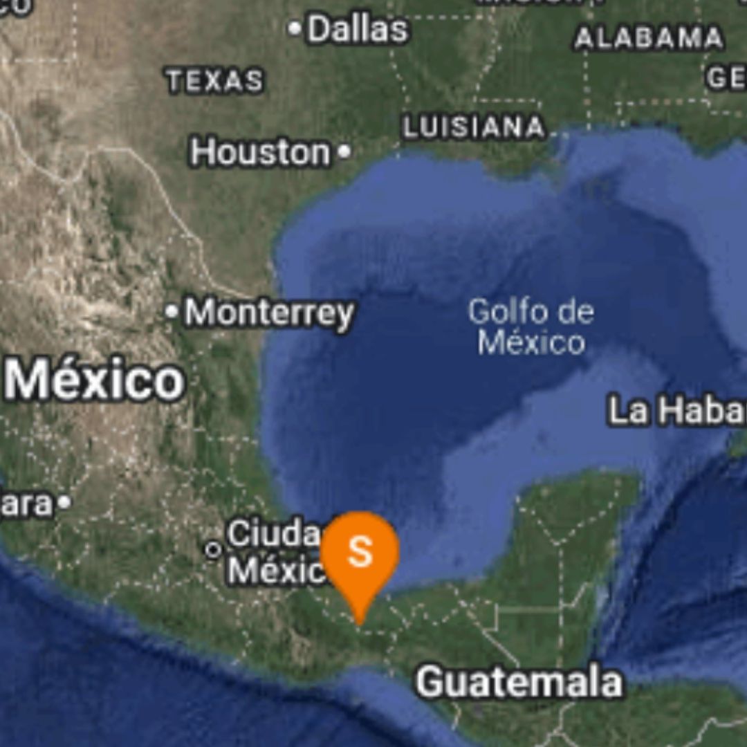 Sismo sorprende a habitantes de Sayula de Alemán hoy en el sur de Veracruz