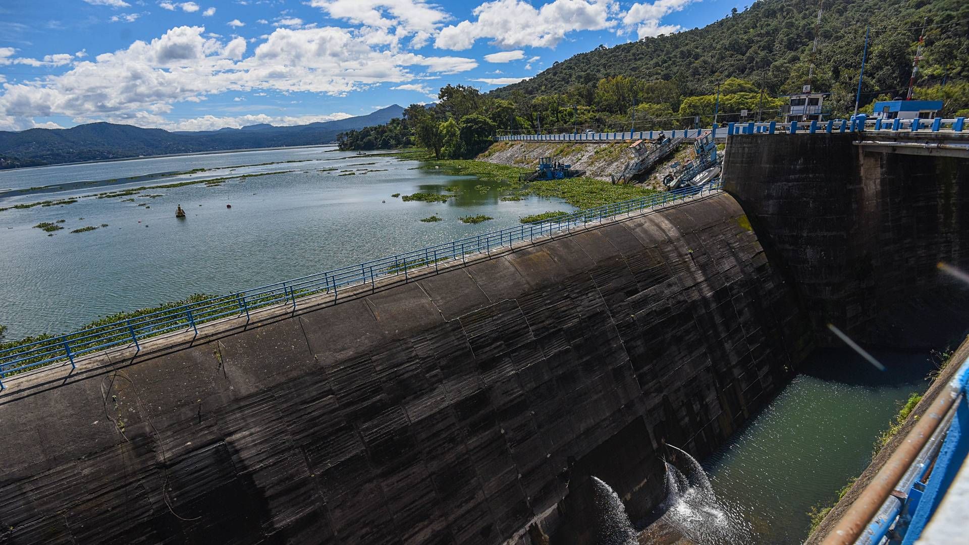 Presa Valle de Bravo del Sistema Cutzamala en octubre 2025. Foto: Cuartoscuro | Archivo