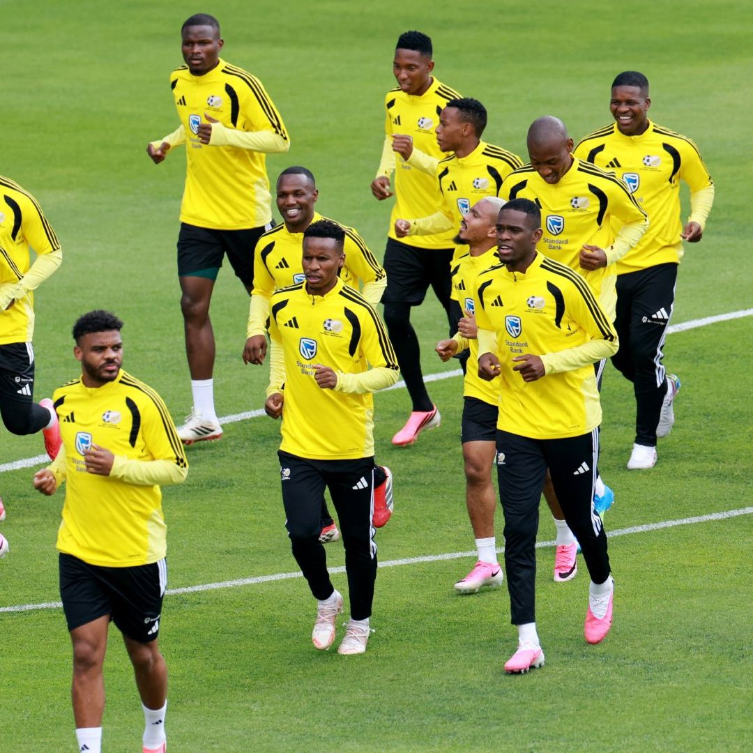 Sudáfrica entrena en Pachuca antes del partido contra México en el Mundial 2026.