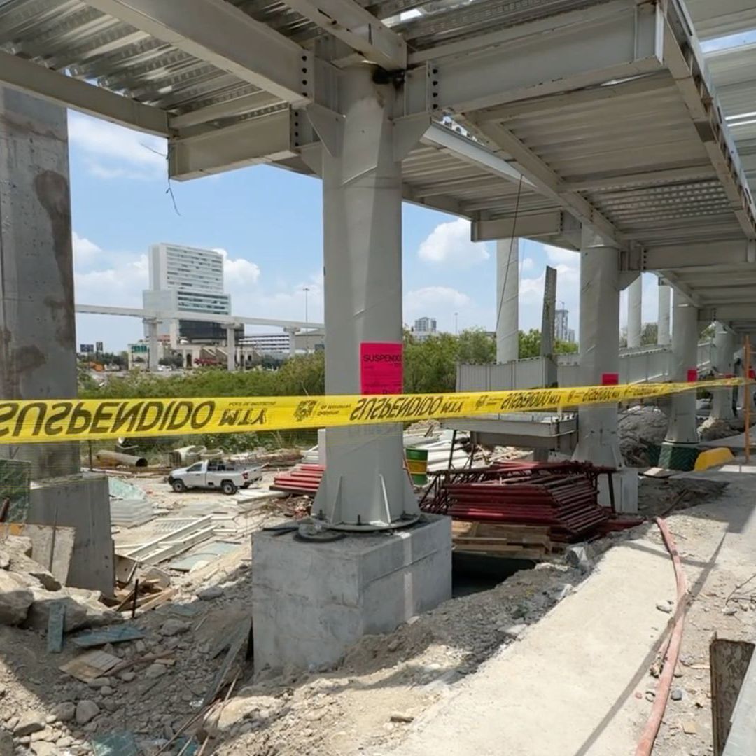 Suspenden construcción puente de la virgen