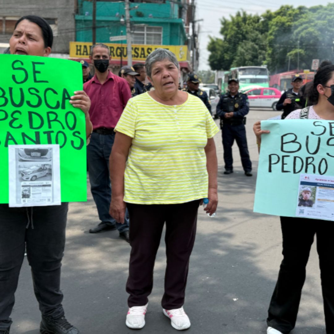 El taxista Pedro Santos Ávalos salió a trabajar y desapareció en Azcapotzalco