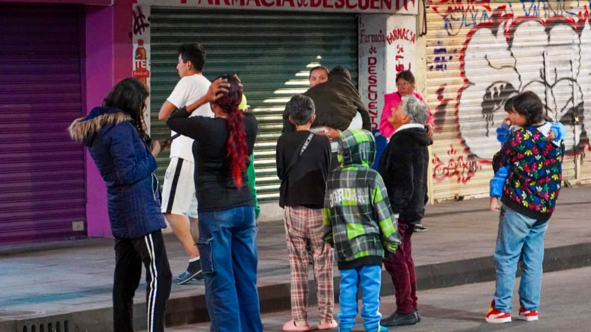 Evacuación por sismo en CDMX