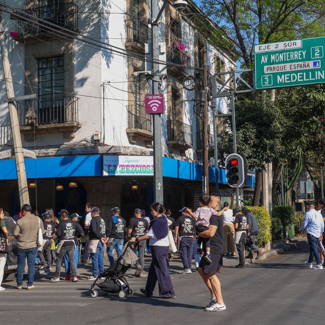 Evacuación por sismo en CDMX