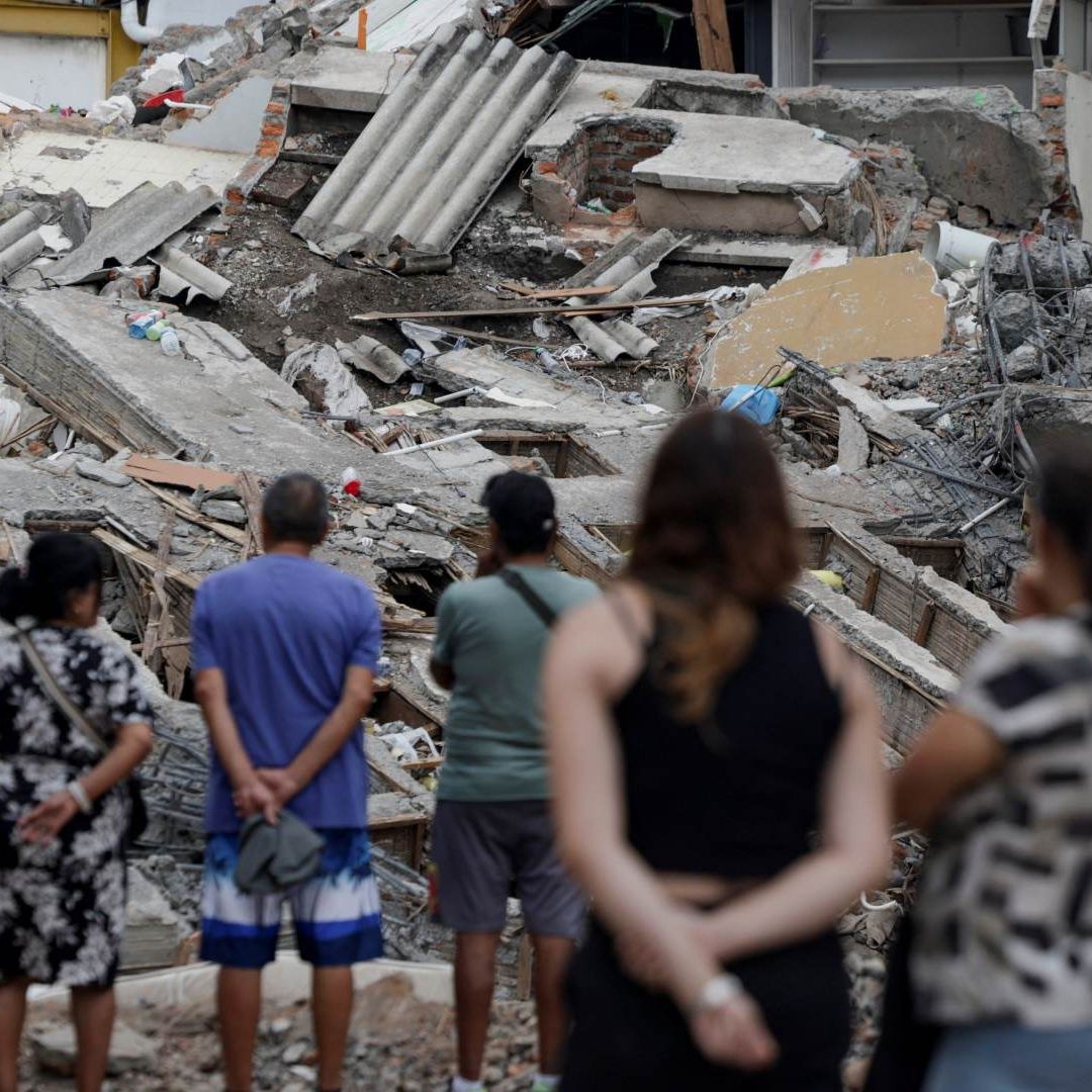 Edificio derrumbado por sismo en Colombia. Recuento de sismos magnitud mayor a 7.