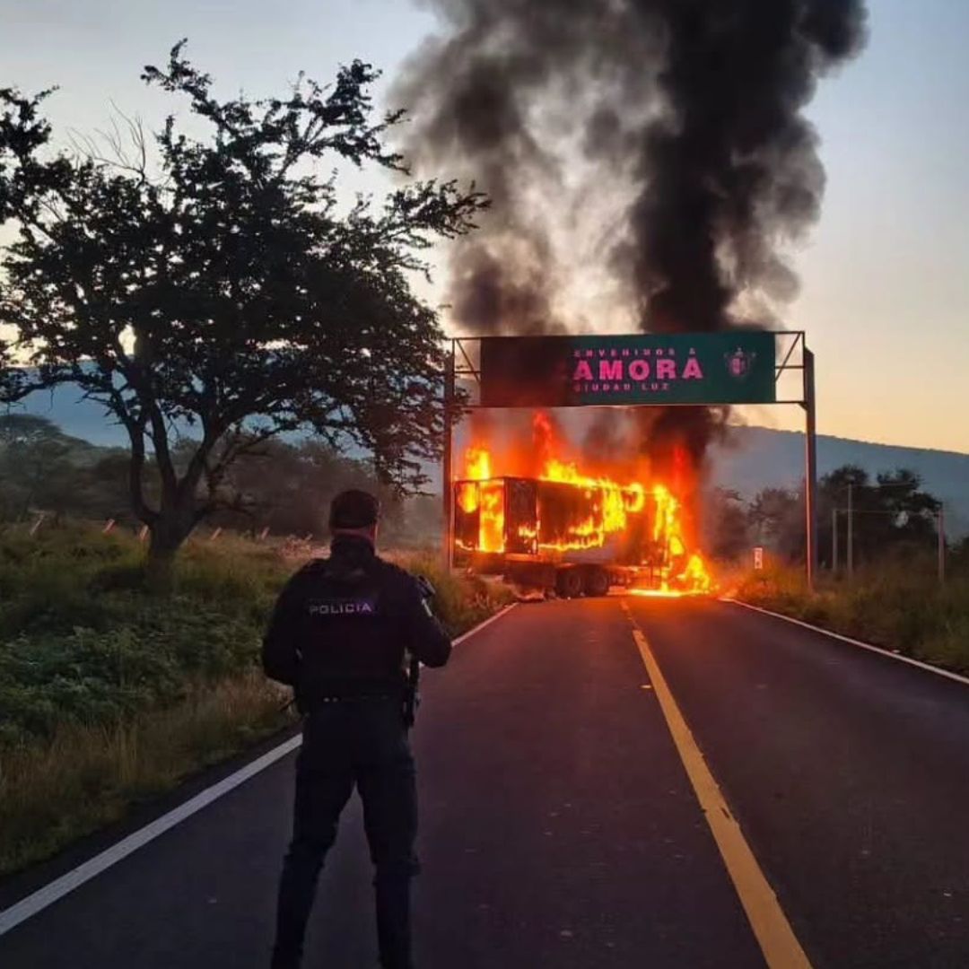 Las detenciones de personas vinculadas a Tío Lako provocaron bloqueos en Michoacán