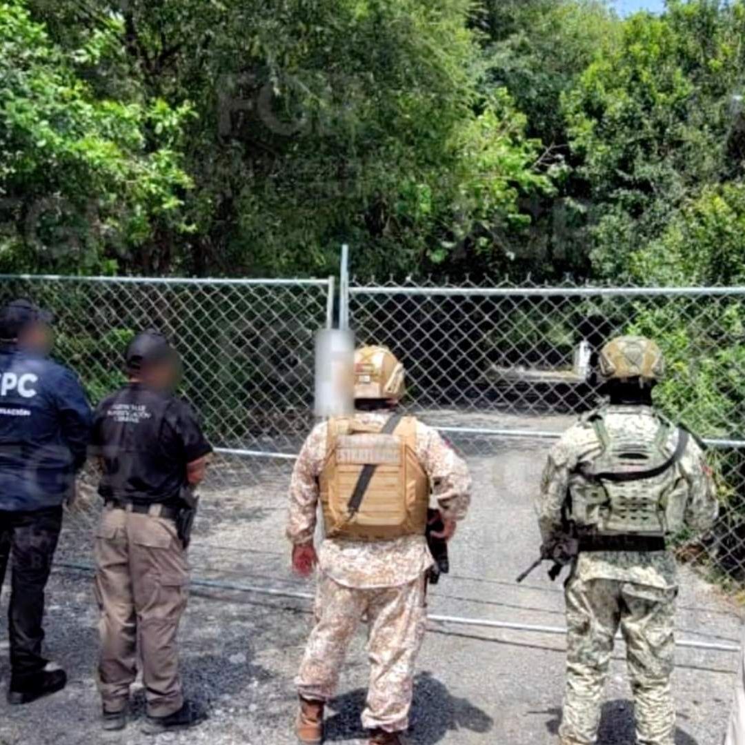 El inmueble donde fue localizada la toma clandestina
