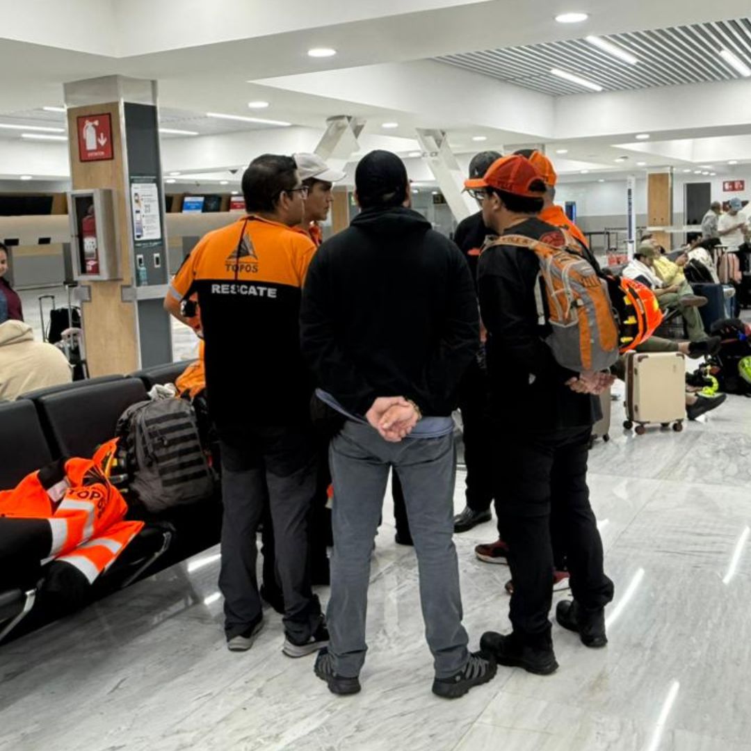 'Topos' se reúnen antes de partir para ayudar en los terremotos de Venezuela