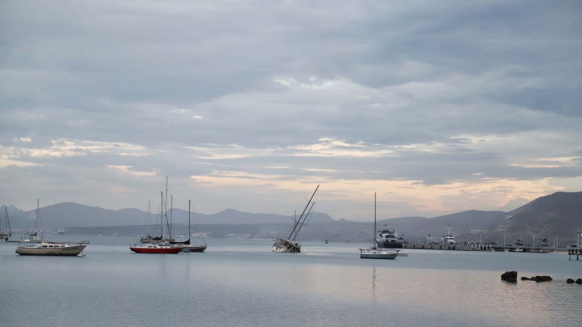 Tormenta tropical en Baja California Sur