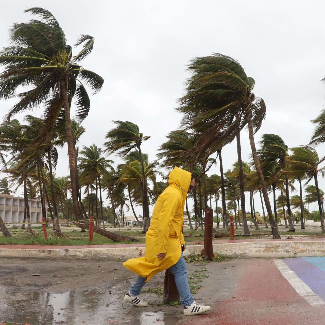 Afectaciones de la tormenta Beryl en Yucatán en julio 2024. Foto: Cuartoscuro | Archivo