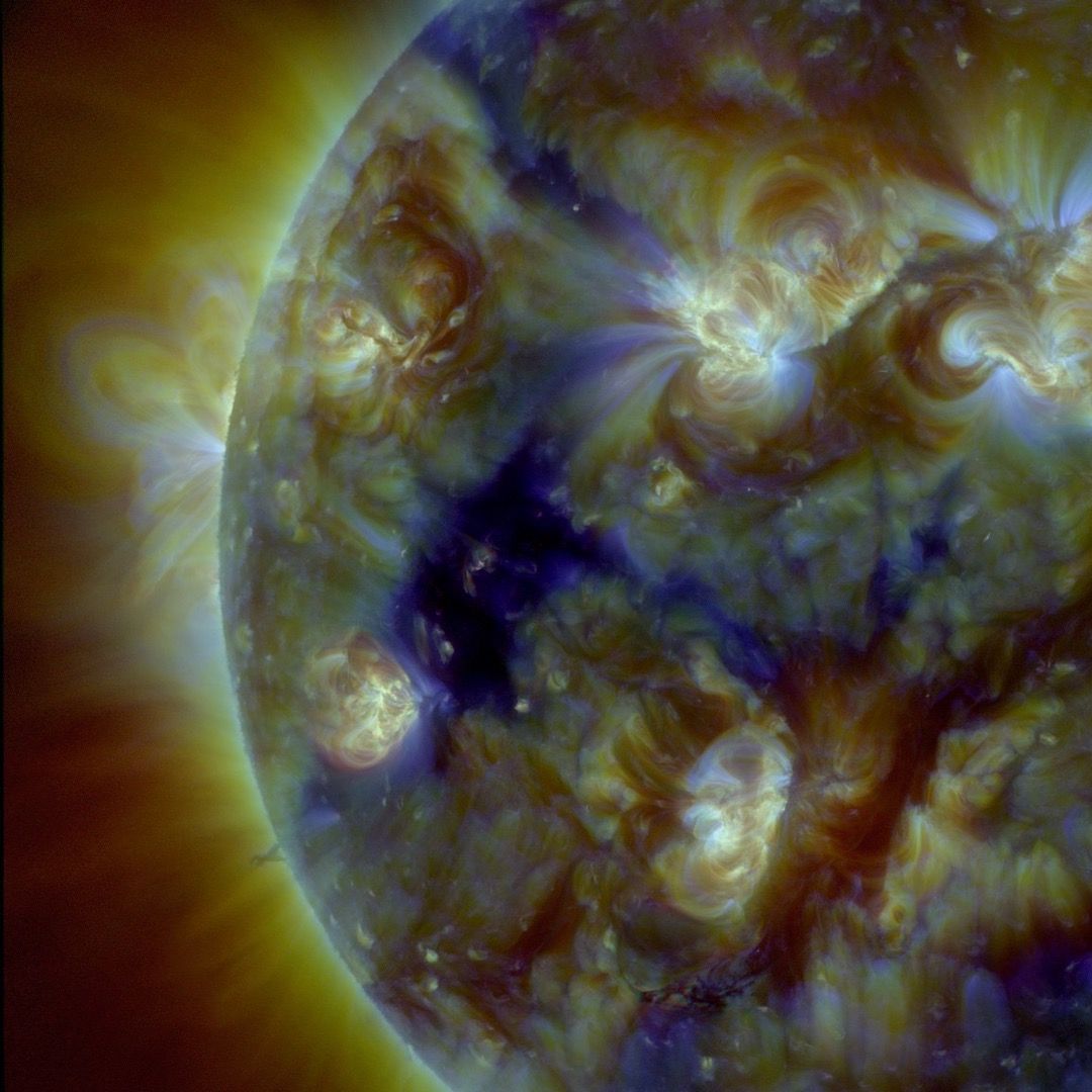 El Sol visto por el telescopio espacial SDO de la NASA