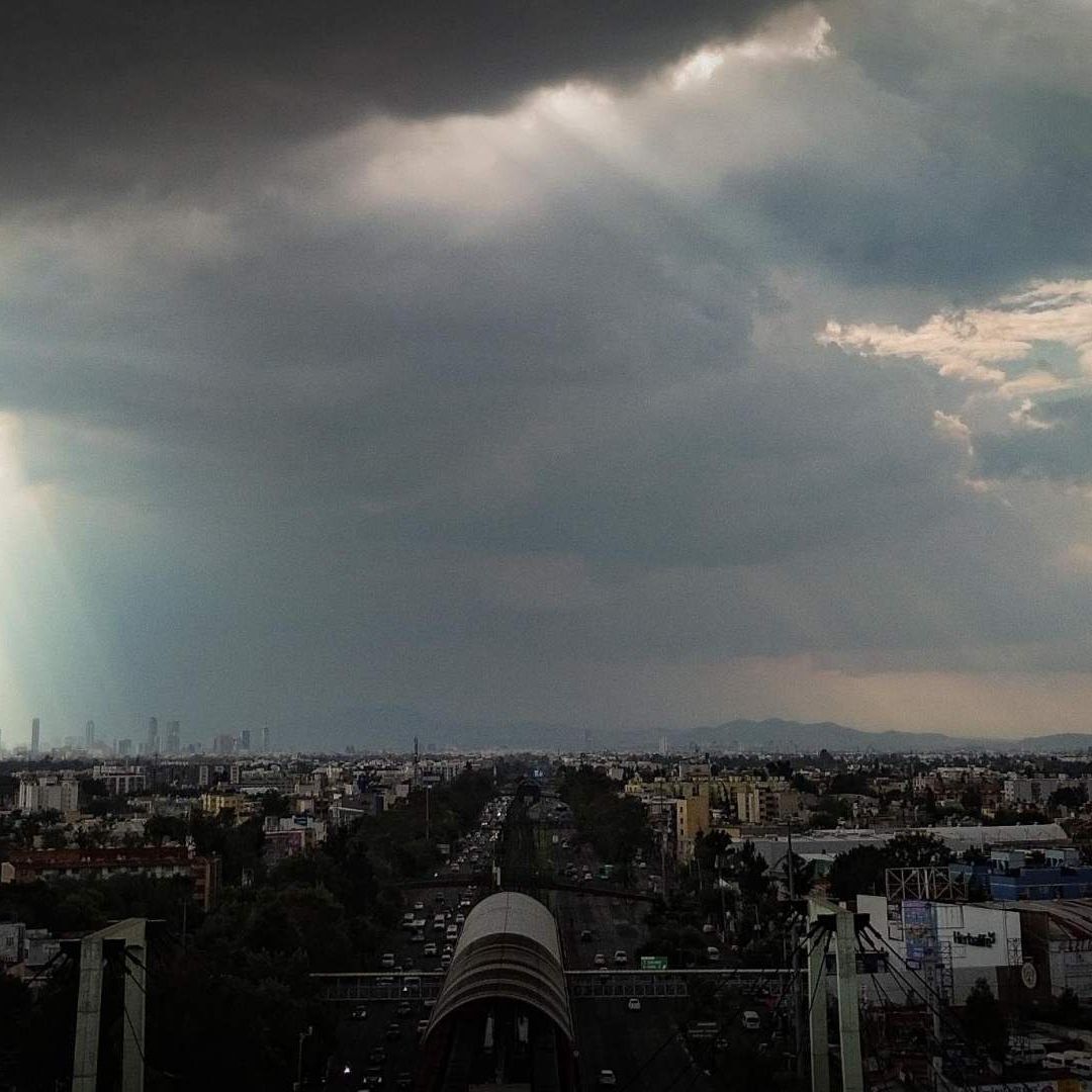 Lluvia intensa en la Ciudad de México (CDMX) en agosto 2025. Foto: Cuartoscuro | Archivo