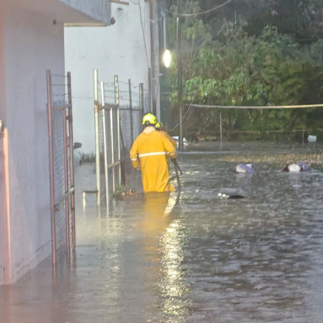 Inundación en Puebla
