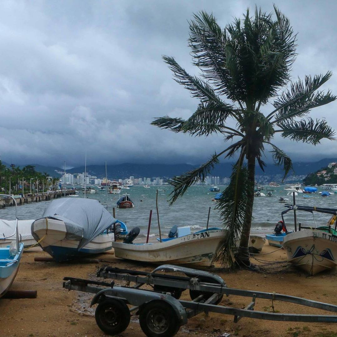 Afectaciones en Acapulco, Guerrero, por la tormenta Raymond en octubre de 2025. Foto: Cuartoscuro | Archivo