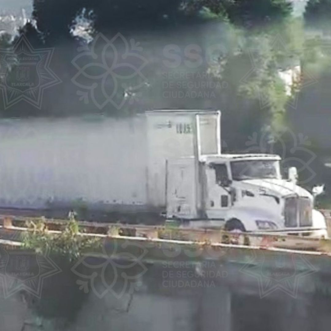 Policía Herido Bala Persecución Tráiler Robado Libramiento Chiautempan Tlaxcala Hidalgo