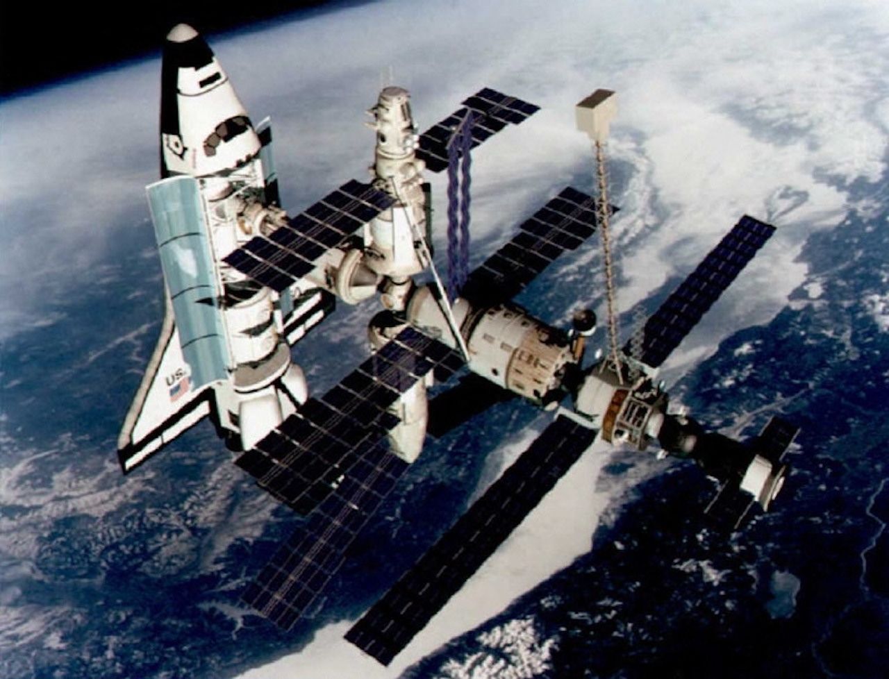 Estación Espacial Mir en 1994