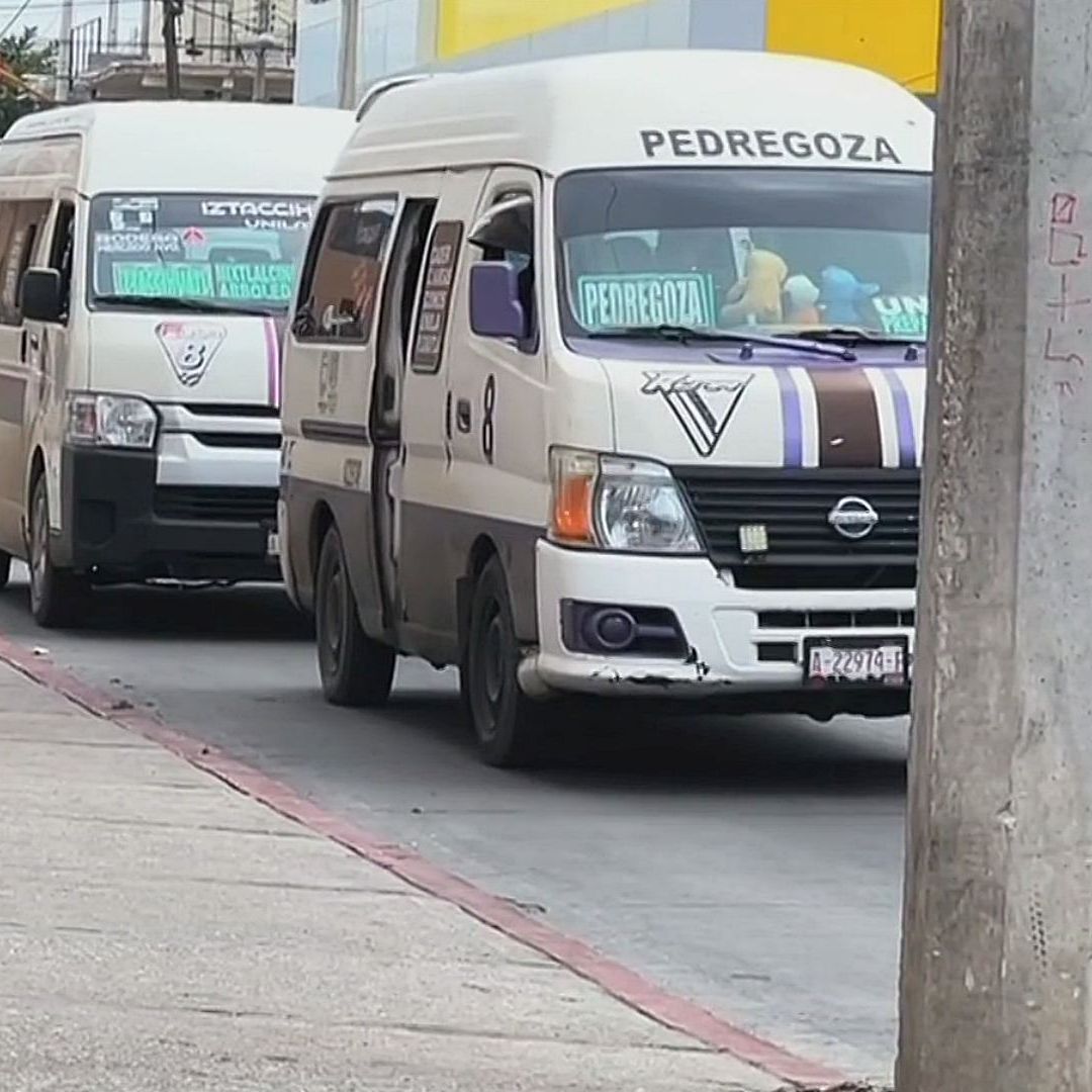De 2024 a la fecha, al menos 15 conductores de combis y checadores han sido asesinados en Cuautla. Foto: Captura de pantalla