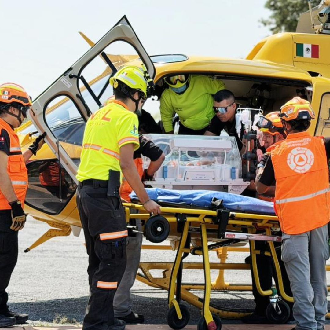 Traslado en helicóptero