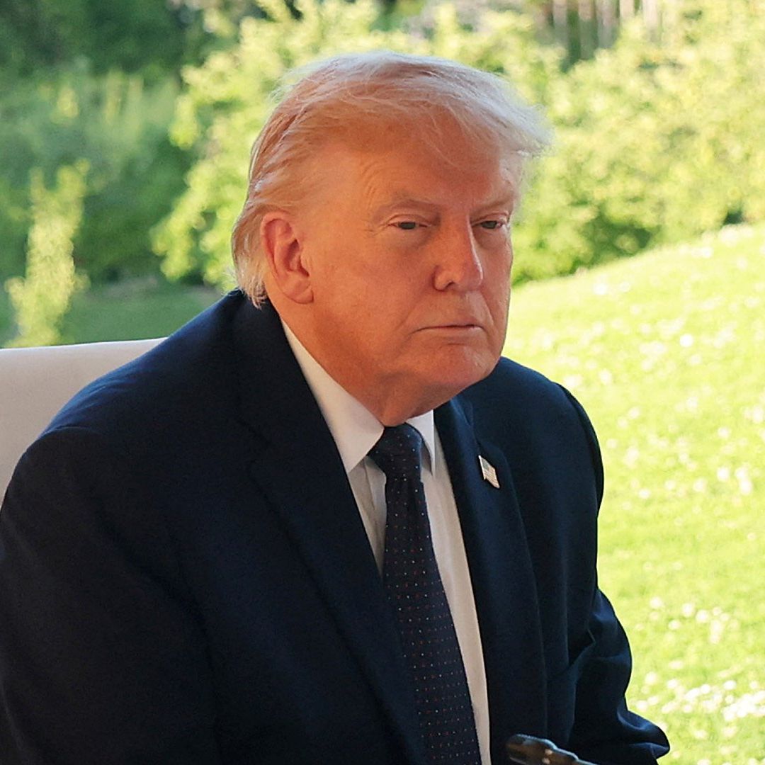 Donald Trump durante la cumbre del G7 en el Hotel Royal Evian el 15 de junio de 2026, Francia. Foto: Reuters