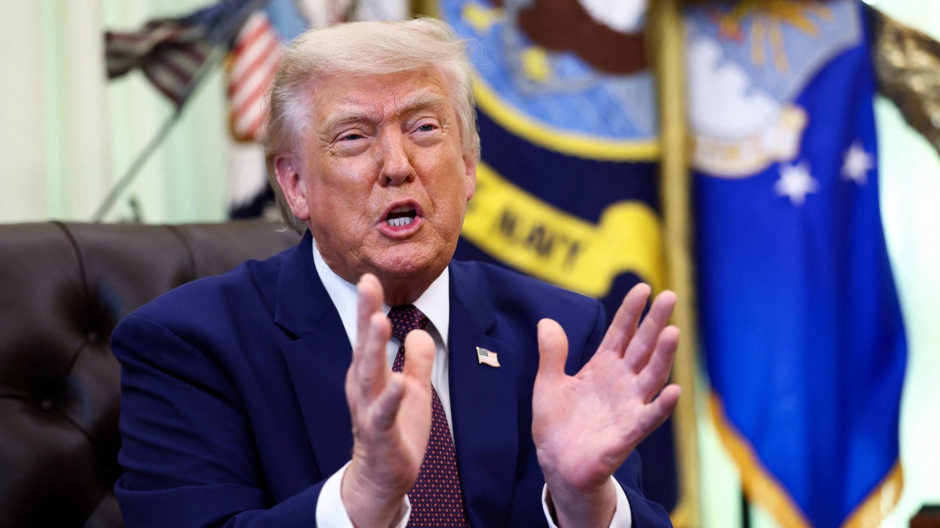 Trump en al Casa Blanca