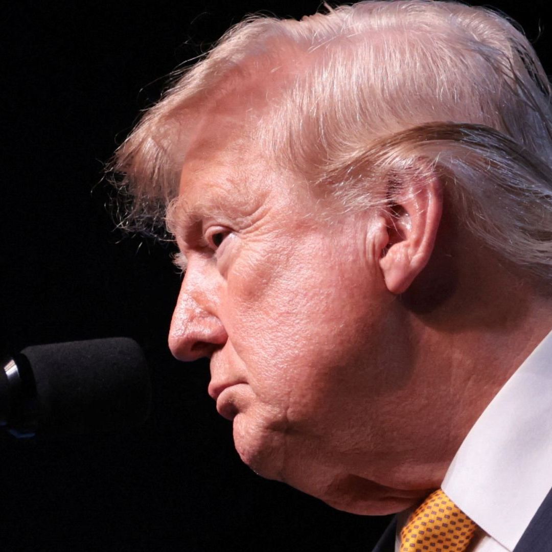 Trump en rueda de prensa el 8 de julio 2026 al término de su participación en la cumbre de la OTAN. Foto: Reuters | Archivo