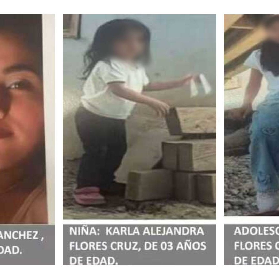 Una Madre y sus Dos Hijas Menores son Reportadas como Desaparecidas en Veracruz
