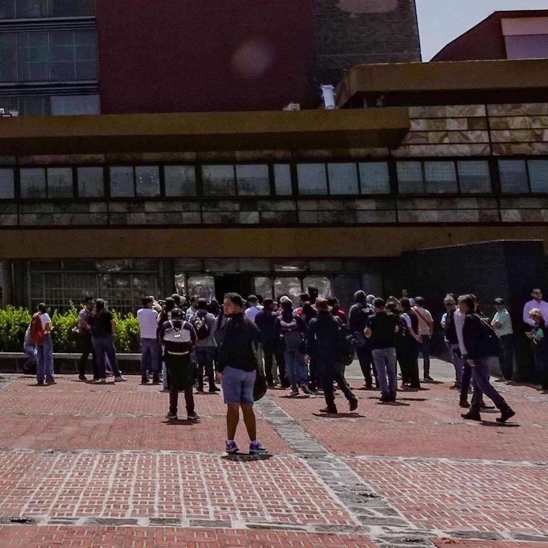 Protesta en Rectoría de la UNAM el 31 de julio de 2026. Foto: Cuartoscuro | Archivo