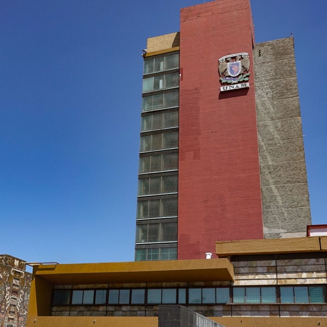 Edificio de la rectoría de la UNAM