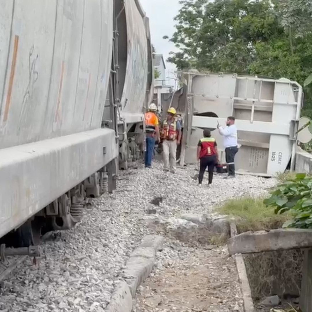 Descarrila tren
