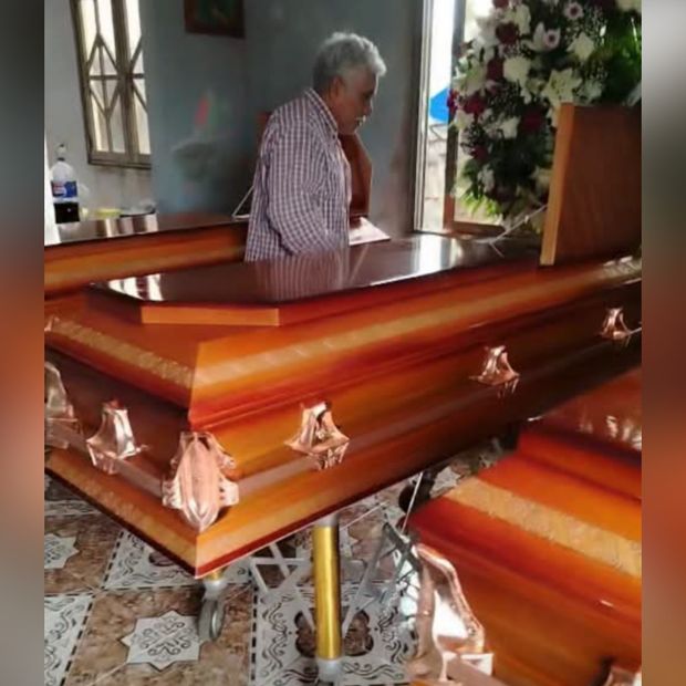 Una familia de Las Choapas es Veracruz, es velada tras fallecer por inhalación de monóxido de carbono