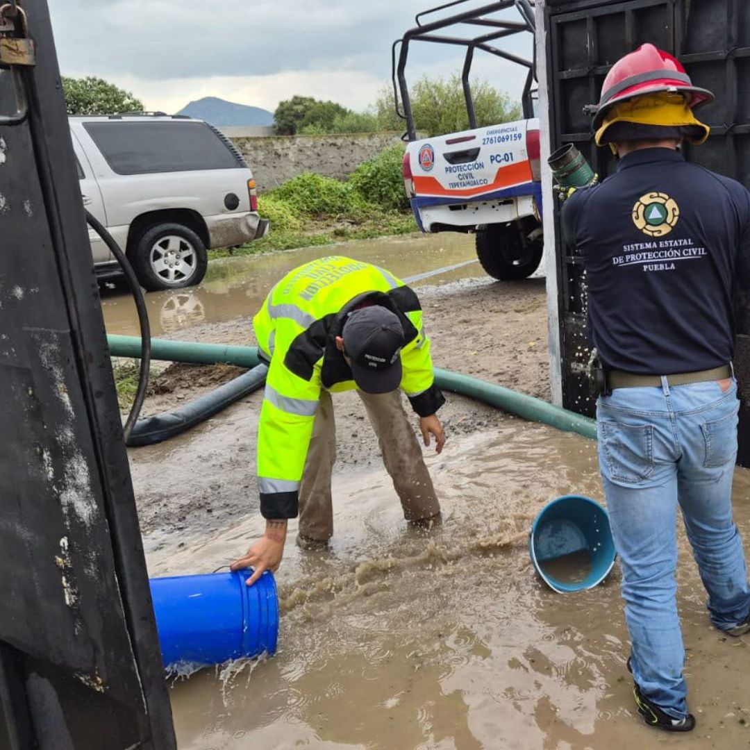 10 Viviendas Afectadas Lluvias El Fuerte de la Unión Tepeyahualco de Hidalgo Puebla