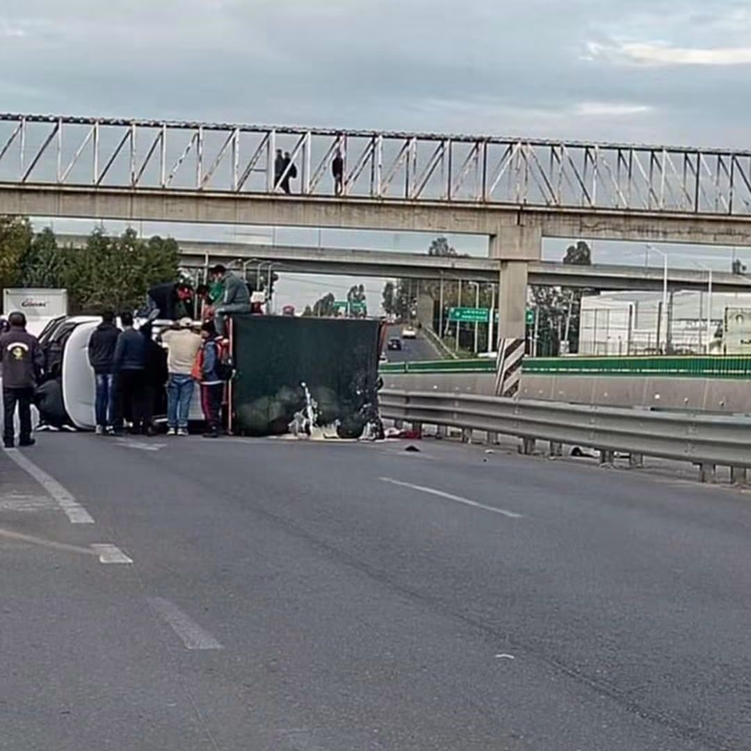 Fue cerrada la Vía Corta con sentido a Tlaxcala.