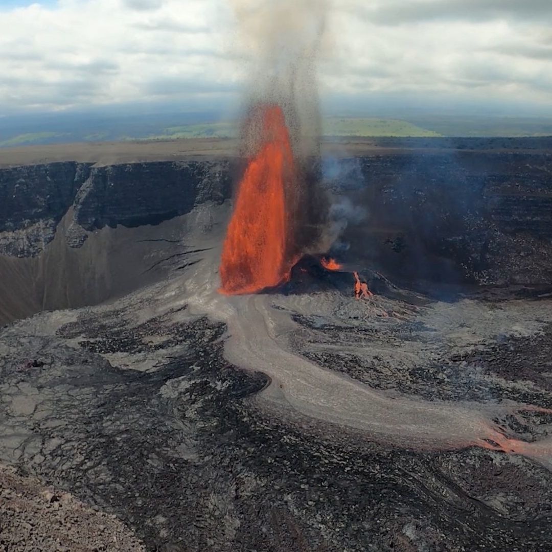 Erupción del Volcám Kilauea