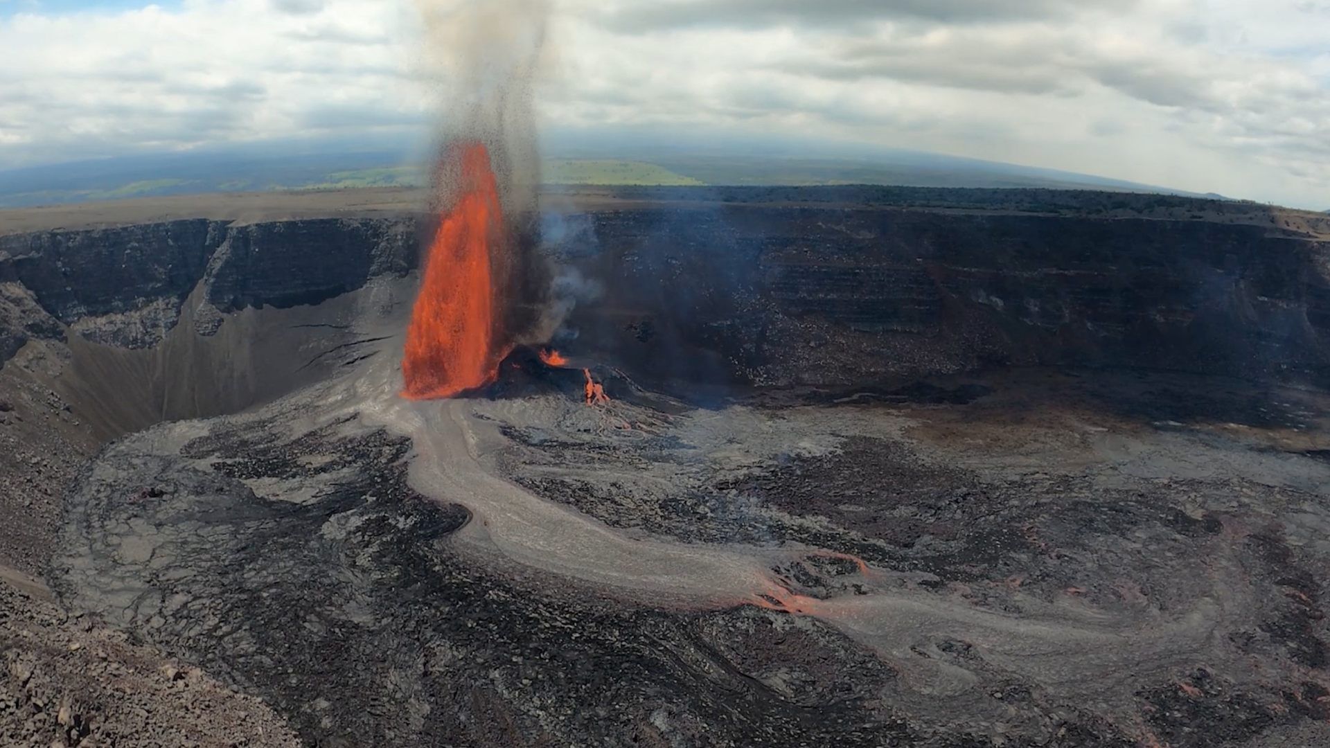 Erupción del Volcám Kilauea
