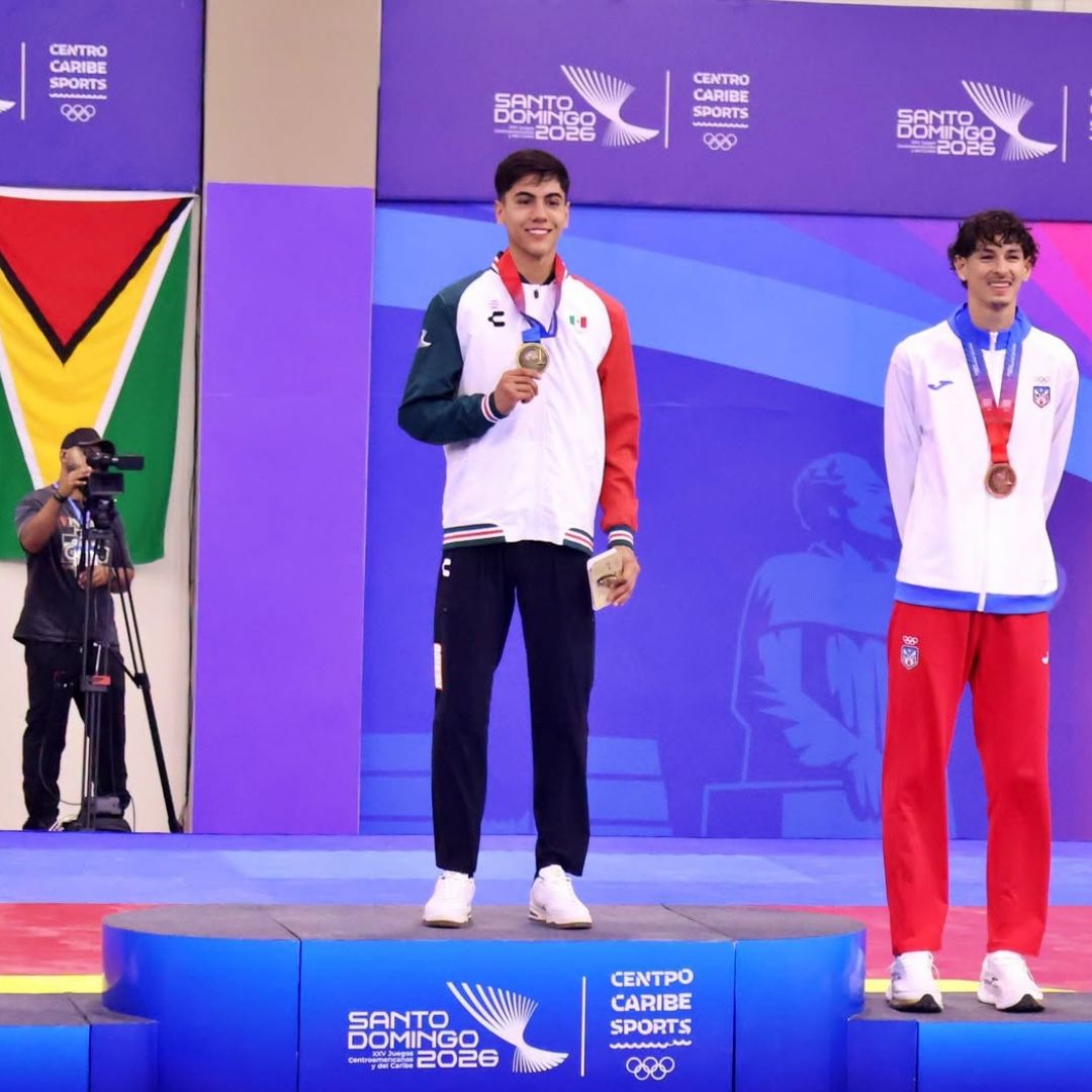 Zaid Pérez gana oro en taekwondo en Centroamericanos 2026