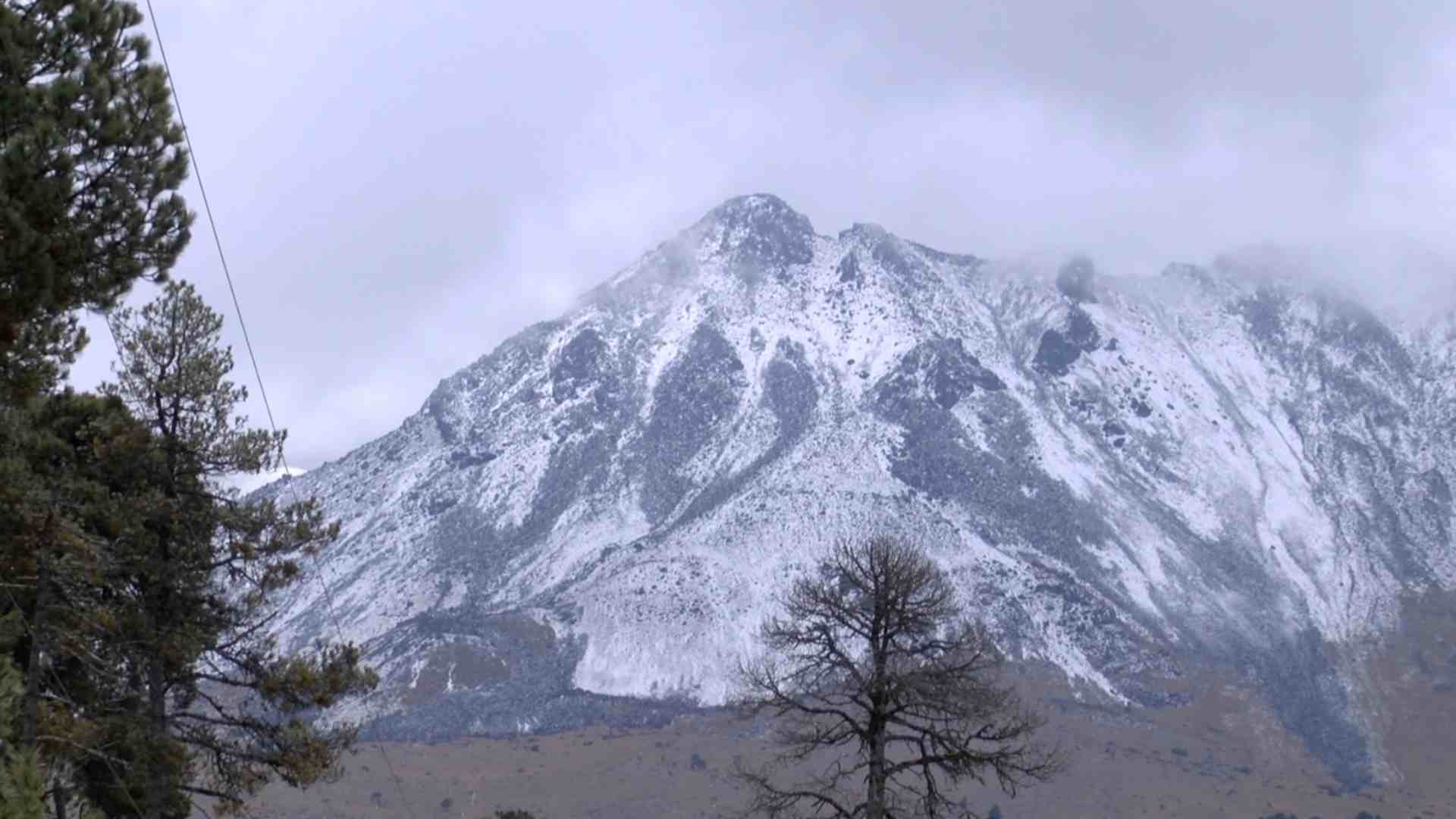 Así Quedó El Nevado De Toluca Con Nieve Tras Fuerte Granizada N 7923