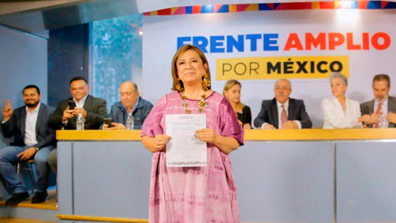 Xóchitl Gálvez se Registra como Aspirante a Candidatura Presidencial