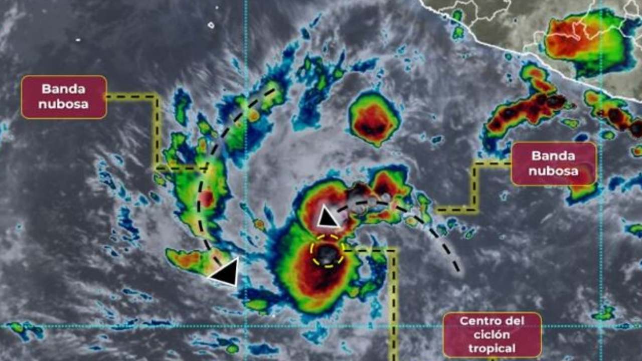 Lidia, Tormenta Tropical, se Forma en el Pacífico; Así Será su